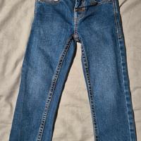 jeans e camicia 3 anni