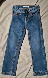 jeans e camicia 3 anni