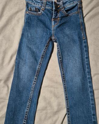 jeans e camicia 3 anni