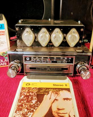 Autoradio Voxson Sonar GN-104 vintage stereo 8