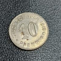 moneta 10 pfennig 1919 - Germania 