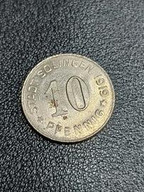 moneta 10 pfennig 1919 - Germania 
