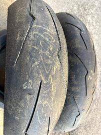 Gomme moto Pirelli sc2 120/70/17 - 190/55/17