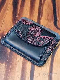 Portafoglio artigianale personalizzato 