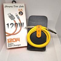 Cavo dati ricarica rapida in silicone-6A 120W