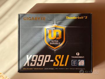 Scheda Madre Gigabyte X99P-SLI + Intel i7-6800K