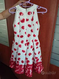 Abito vestito ragazza cerimonia 16 anni 162 cm.