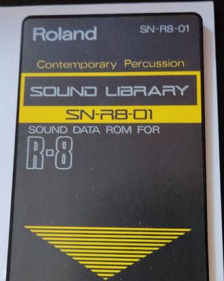 Card Roland SN-R8-01 Contemporary Percussion