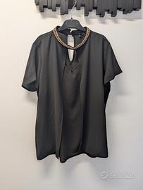 Blusa nera elegante