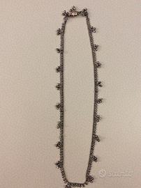 collana gioiello  argento
