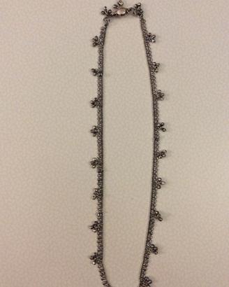 collana gioiello  argento