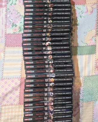 attacco dei giganti - manga 1-34
