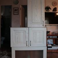 Pensili Cucina Shabby Bianco