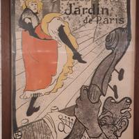Stampa Henri de Toulouse-Lautrec, Jane Avril
