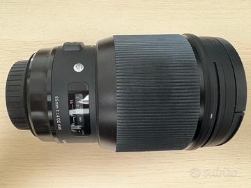Obiettivo Sigma ART 85mm f/1.4 EF – Perfetto stato