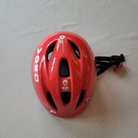 Casco B'Twin Rosso per bambini taglia S