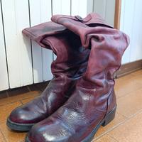 Stivaletti in pelle fiorentina