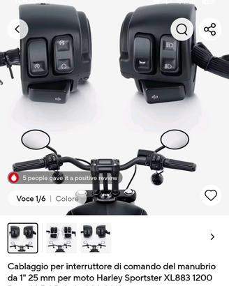 kit interruttore di controllo accensione e frecce