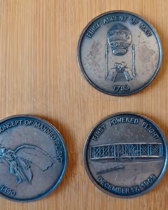 3 monete TWA