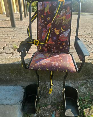 SEGGIOLINO BICICLETTA BIMBI POSTERIORE E ANTERIORE