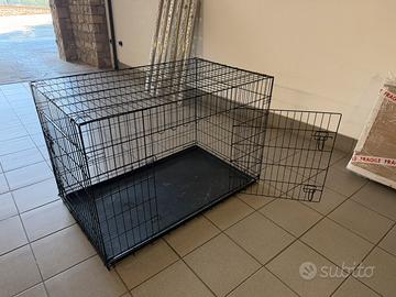 Gabbia cani Kennel metallo 118x78x84