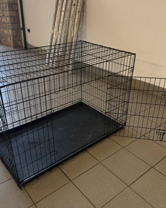 Gabbia cani Kennel metallo 118x78x84