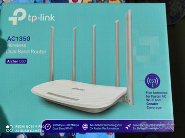 ROUTER Wireless Tp-Link doppia banda 2,4 e 5 ghz