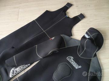 Mute cinta schienalino torcia pesca sub