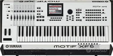 Yamaha Motif XF6 White,Flash Ram, Borsa, Pedale