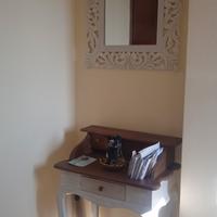 arredo shabby +set rattan 