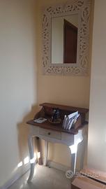 arredo shabby +set rattan 