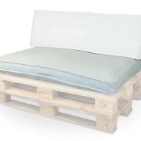 Cuscino Pallet Luana Grigio In Cotone