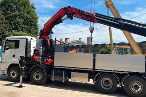 Man TGS 35.420 Euro 6 con Gru PK 65002 + cassone f