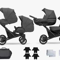 PASSEGGINO TRIO GEMELLARE BOOSTER KUNERT