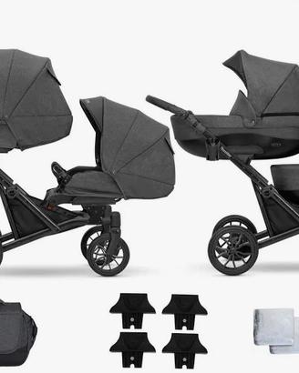 PASSEGGINO TRIO GEMELLARE BOOSTER KUNERT