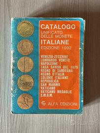 Catalogo unificato delle monete 1992 alfa edizioni