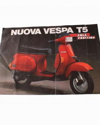 Depliant Vespa T5