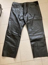 Pantaloni pelle moto