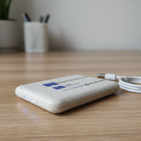 Powerbank slim nuova, 5000mha per 2 dispositivi.