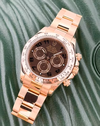 Rolex Daytona 116505 Oro Rosa Chocolate, Full set