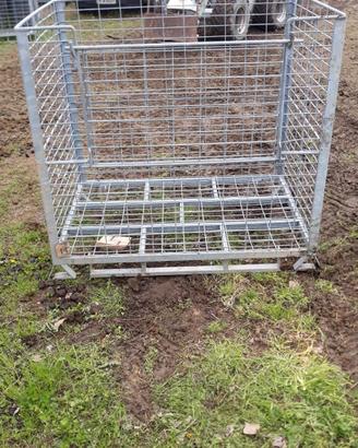 gabbia in ferro zincato 