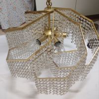 Lampadario cristalli Swarovski grande