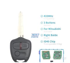 CHIAVE COMPLETA PER MITSUBISHI LANCER OUTLANDER SH