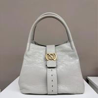 Borsa Tote Bag Zanellato in pelle grigio