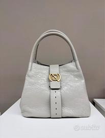 Borsa Tote Bag Zanellato in pelle grigio