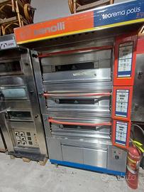 Forno 3 camere con camera di lievitazione