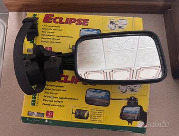 Coppia specchi camper roulotte auto BRUNNER