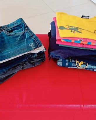 lotto pantaloni jeans
