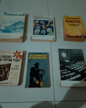 libri vari vintage 