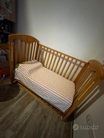 Letto bambini con materasso